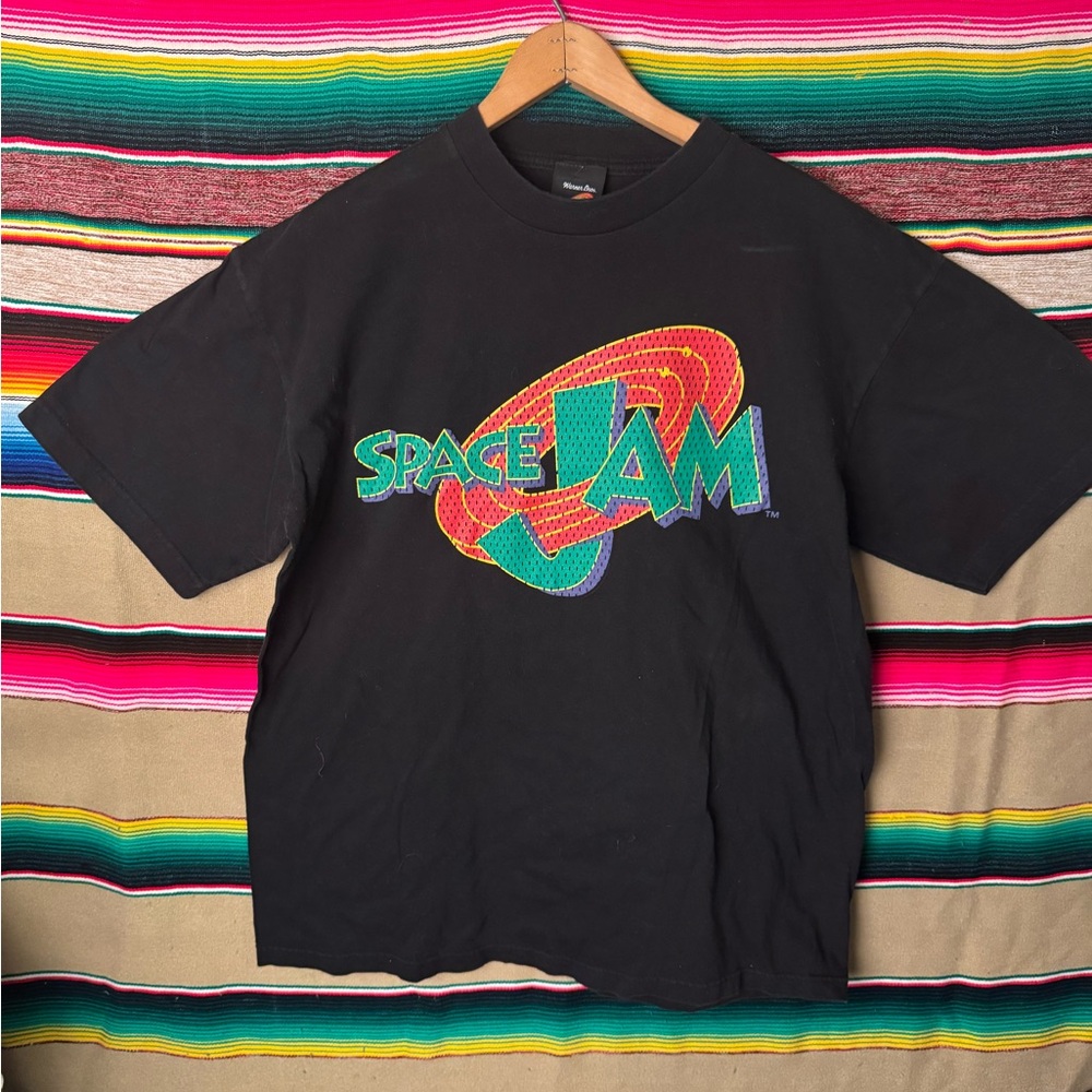 Vintage 90s space jam T shirt